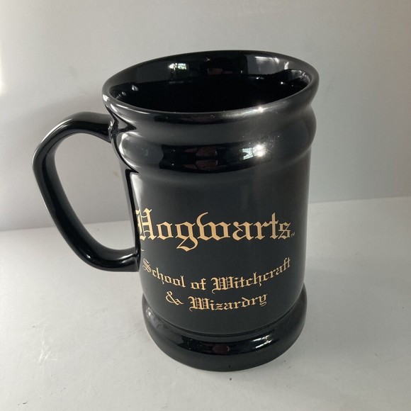 HARRY POTTER Hogwarts Crest Coffee Tea Cup Mug Disney Universal Studios 15 oz - Picture 7 of 16